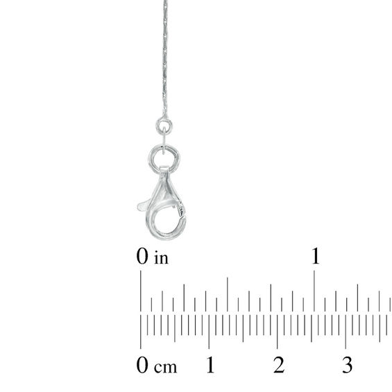 Previously Owned-4.5-5.0mm Freshwater Cultured Pearl Station Necklace in Sterling Silver