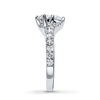 Thumbnail Image 4 of Previously Owned - Ever Us™ 2.00 CT. T.W. Two-Stone Diamond Bypass Ring in 14K White Gold