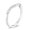 Thumbnail Image 1 of Previously Owned - Love's Destiny by Peoples 0.33 CT. T.W.  Diamond Wedding Band in 14K White Gold (I/SI2)