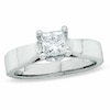 Thumbnail Image 0 of Previously Owned - 1.00 CT. T.W. Princess-Cut Diamond Solitaire Engagement Ring in 14K White Gold (I-J/I2)