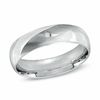 Thumbnail Image 0 of Previously Owned - Men's 5.0mm Diamond Accent Wedding Band in 10K White Gold