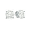 Thumbnail Image 0 of Previously Owned - 0.50 CT. T.W.  Diamond Solitaire Crown Royal Stud Earrings in 14K White Gold (J/I3)