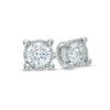 Thumbnail Image 0 of Previously Owned - 0.10 CT. T.W. Diamond Solitaire Stud Earrings in 10K White Gold