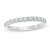 Thumbnail Image 0 of Previously Owned - 0.25 CT. T.W.  Diamond Wedding Band in 14K White Gold (I/I2)