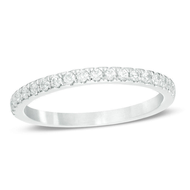 Previously Owned - Love's Destiny by Peoples 0.25 CT. T.W.  Diamond Wedding Band in 14K White Gold (I/SI2)|Peoples Jewellers