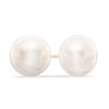 Thumbnail Image 0 of Previously Owned-9.0-10.0mm Freshwater Cultured Pearl Stud Earrings in 14K Gold