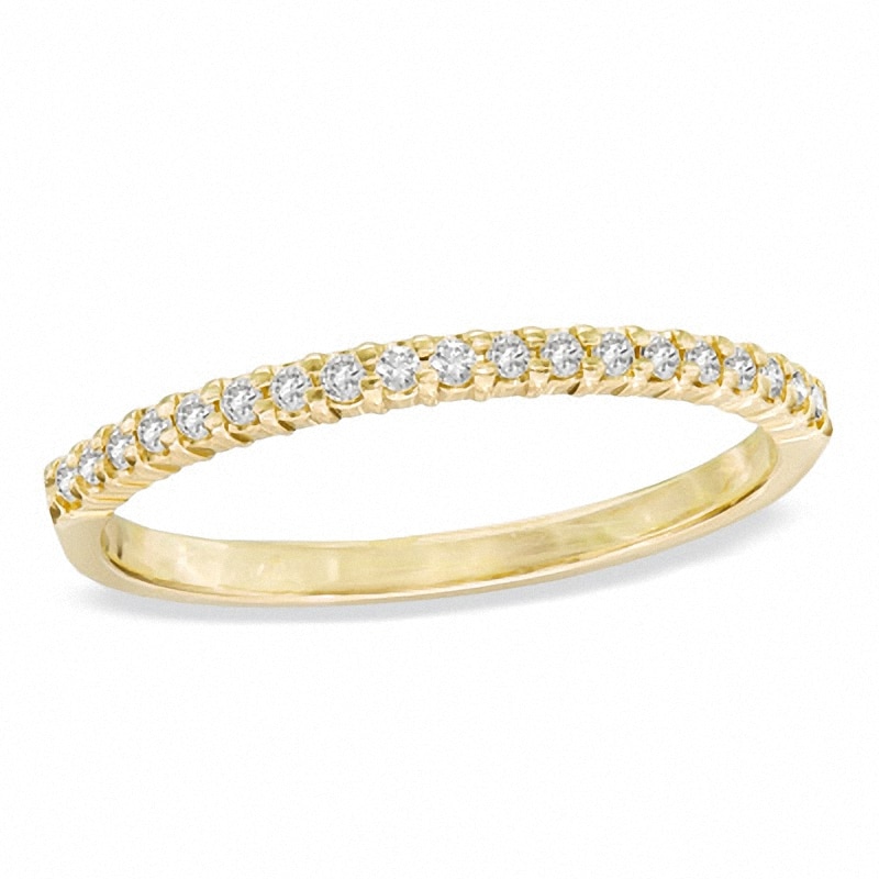 Previously Owned - 0.15 CT. T.W. Diamond Pavé Band in 10K Gold|Peoples Jewellers