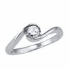 Previously Owned - Sirena™ 0.13 CT. Diamond Solitaire Ring in 10K White Gold