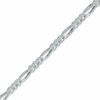 Previously Owned - Men's 7.0mm Figaro Chain Bracelet in Sterling Silver - 8.5"