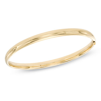 Previously Owned - Polished Bangle in 10K Gold