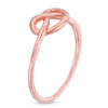 Previously Owned - Heart-Shaped Knot Ring in 10K Rose Gold