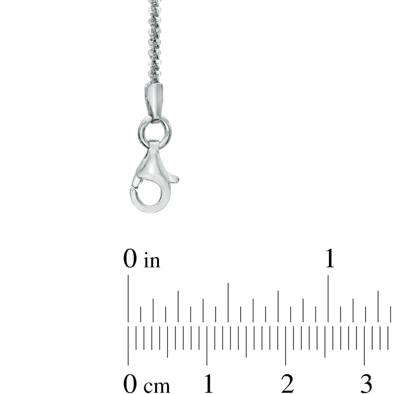 Previously Owned - Ladies' 1.5mm Sparkle Chain Necklace in Sterling Silver - 18"