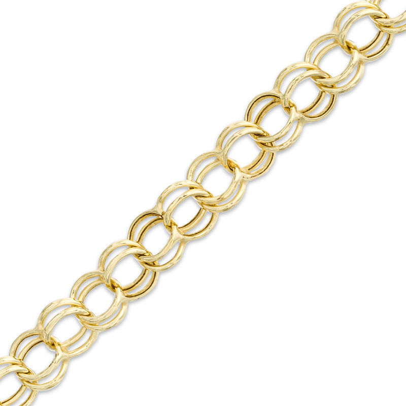 Previously Owned - Charm Bracelet in 10K Gold - 7.25"|Peoples Jewellers