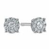 Thumbnail Image 0 of Previously Owned - 0.25 CT. T.W. Composite Diamond Stud Earrings in 10K White Gold