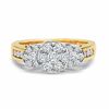 Previously Owned - 1.00 CT. T.W. Endless Diamond® Three Stone Ring in 14K Gold