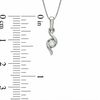 Thumbnail Image 1 of Previously Owned - Sirena™ Diamond Accent Solitaire Pendant in 14K White Gold