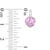 Thumbnail Image 3 of Previously Owned - Lab-Created Pink Sapphire Pendant, Ring and Earrings Set in Sterling Silver