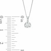 Thumbnail Image 2 of Previously Owned - 0.30 CT.   Diamond Solitaire Tension-Set Pendant in 14K White Gold (I/I2)