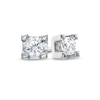 Thumbnail Image 1 of Previously Owned - 0.15 CT. T.W.   Diamond Solitaire Stud Earrings in 14K White Gold (I/I2)