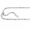 Previously Owned - 1.5mm Adjustable Singapore Chain Necklace in Sterling Silver - 22"