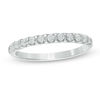 Thumbnail Image 0 of Previously Owned - 0.25 CT. T.W.   Diamond Wedding Band in 14K White Gold (I/I2)