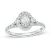 Thumbnail Image 0 of Previously Owned - 0.75 CT. T.W.   Diamond Vintage-Style Engagement Ring in 14K White Gold (I/I1)