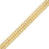 Thumbnail Image 0 of Previously Owned - Made in Italy 6.0mm Double Row Curb Chain Bracelet in 14K Gold - 7.5"