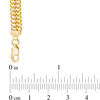 Thumbnail Image 1 of Previously Owned - Made in Italy 6.0mm Double Row Curb Chain Bracelet in 14K Gold - 7.5"