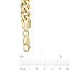 Thumbnail Image 1 of Previously Owned - Men's 7.8mm Curb Chain Bracelet in 10K Gold - 8.5"