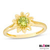 Thumbnail Image 0 of Previously Owned - Peridot Aster Daisy Ring in 10K Gold