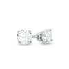 Thumbnail Image 1 of Previously Owned - 0.20 CT. T.W. Diamond Solitaire Stud Earrings in 10K White Gold