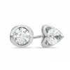 Thumbnail Image 0 of Previously Owned - 0.20 CT. T.W.  Diamond Tension-Set Earrings in 14K White Gold (I/I2)