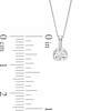 Thumbnail Image 1 of Previously Owned - 0.30 CT.  Diamond Solitaire Tension-Set Pendant in 14K White Gold (I/I2)