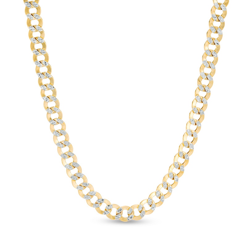 Previously Owned - Italian Gold Men's 4.7mm Curb Chain Necklace in 14K Gold - 22"|Peoples Jewellers