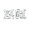 Thumbnail Image 0 of Previously Owned - 0.30 CT. T.W. Princess-Cut Diamond Solitaire Stud Earrings in 14K White Gold