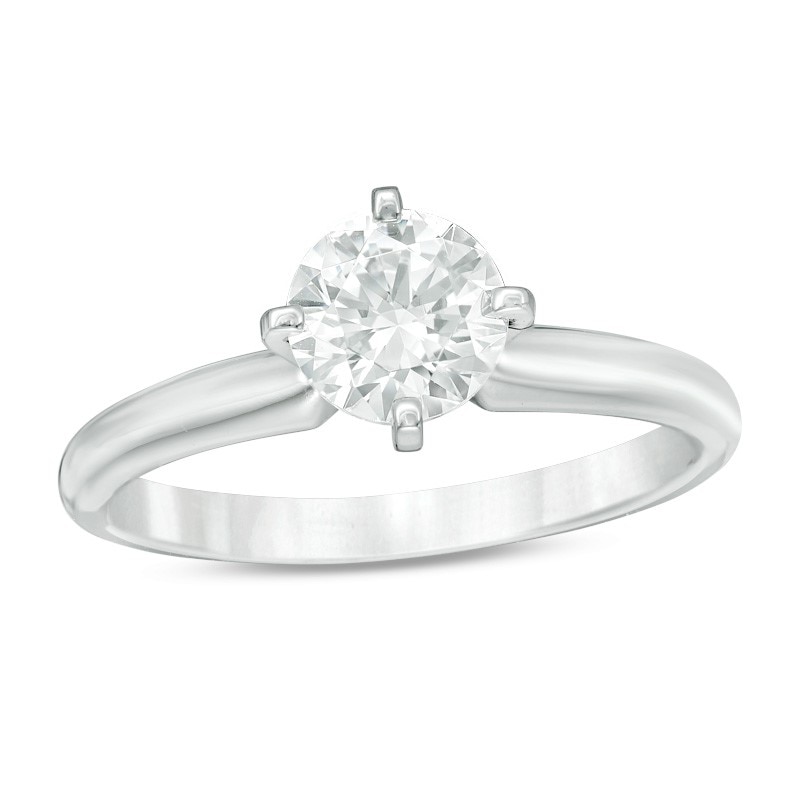 Previously Owned - 0.50 CT. Diamond Solitaire Engagement Ring in 14K White Gold (H/SI2)|Peoples Jewellers