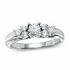 Previously Owned - 0.25 CT. T.W. Diamond Engagement Ring in 14K White Gold