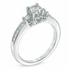 Thumbnail Image 2 of Previously Owned - 1.00 CT. T.W. Diamond Past Present Future® Engagement Ring in 14K White Gold