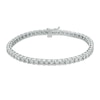 Thumbnail Image 2 of Previously Owned - 0.50 CT. T.W. Diamond Tennis Bracelet in 10K White Gold