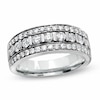 Thumbnail Image 0 of Previously Owned - Ladies' 0.88 CT. T.W. Diamond Wedding Band in 14K White Gold