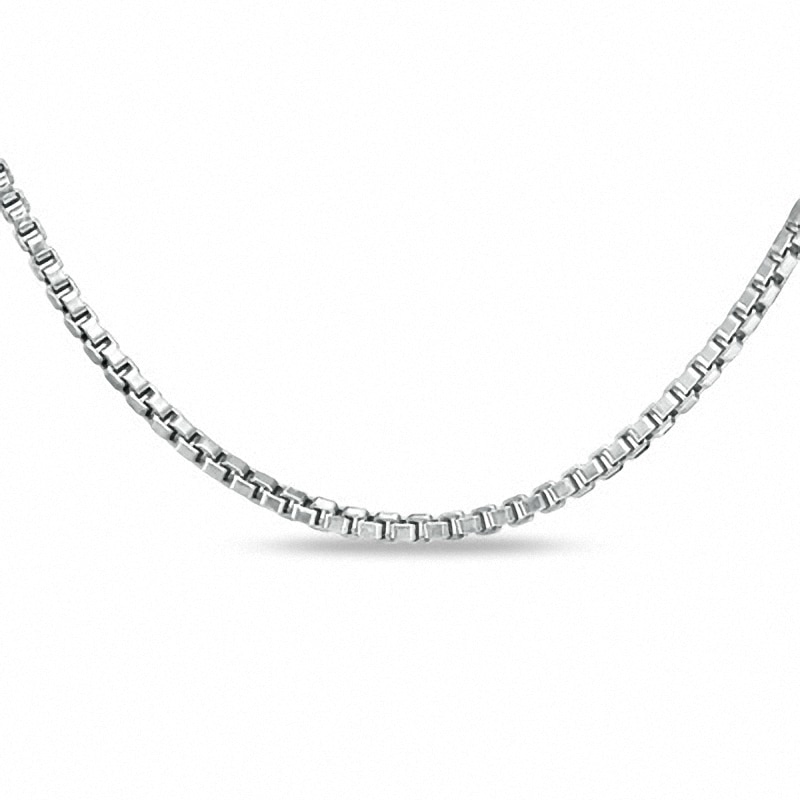 Previously Owned - 1.3mm Box Chain in Sterling Silver - 20"