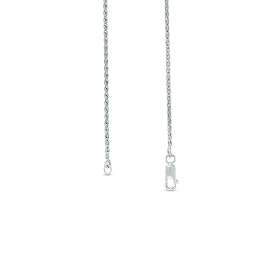 Previously Owned - 1.00 CT. T.W. Composite Diamond Teardrop Infinity Necklace in 10K White Gold - 17"