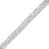 Thumbnail Image 0 of Previously Owned - 0.50 CT. T.W. Diamond Two Row Bracelet in Sterling Silver - 7.5"