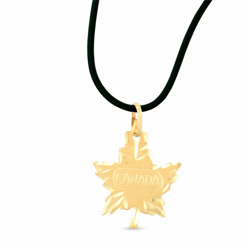 Previously Owned - 10K Gold Maple Leaf Charm|Peoples Jewellers