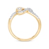 Previously Owned - Interwoven™ 0.10 CT. T.W. Diamond Ring in 10K Gold