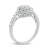 Thumbnail Image 2 of Previously Owned - 0.60 CT. T.W. Composite Diamond Frame Whirlwind Ring in 10K White Gold