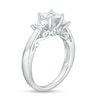 Thumbnail Image 2 of Previously Owned -  1.00 CT. T.W. Princess-Cut Diamond Engagement Ring in 14K White Gold