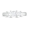 Thumbnail Image 3 of Previously Owned -  1.00 CT. T.W. Princess-Cut Diamond Engagement Ring in 14K White Gold