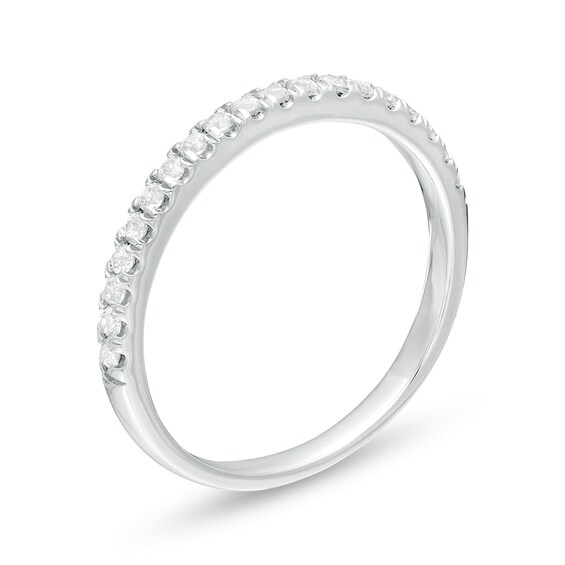 Previously Owned - 0.25 CT. T.W. Lab-Created Diamond Band in 14K White Gold (F/SI2)