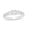 Thumbnail Image 0 of Previously Owned -  1.20 CT. T.W. Diamond Three Stone Ring in 14K White Gold (I/I1)